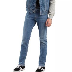 NWT Levi’s Flex 511 Slim Jeans Stretch New Sits Below Waist $70 34 X 34